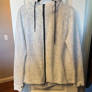 Te Verde Women's Gray Hooded Jacket